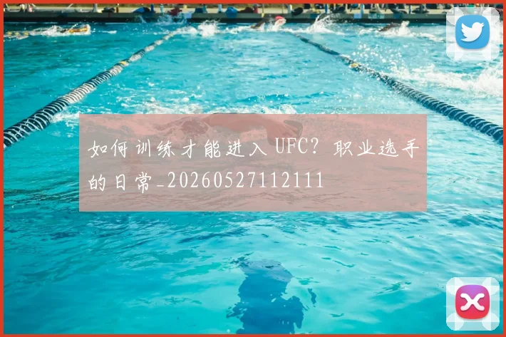 如何训练才能进入 UFC？职业选手的日常_20260527112111
